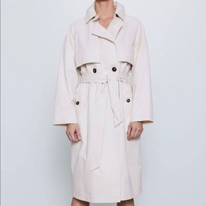 Zara belted trench coat